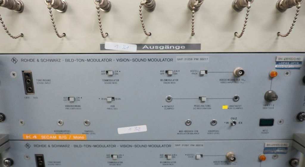 Rohde & Schwarz Bild-Ton- Modulator Bn 416100/2/60 #132