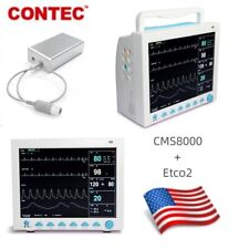 USA CONTEC CMS8000 co2 Vital Signs ICU Patient Monitor + ETCO2 Capnograph,FDA CE picture