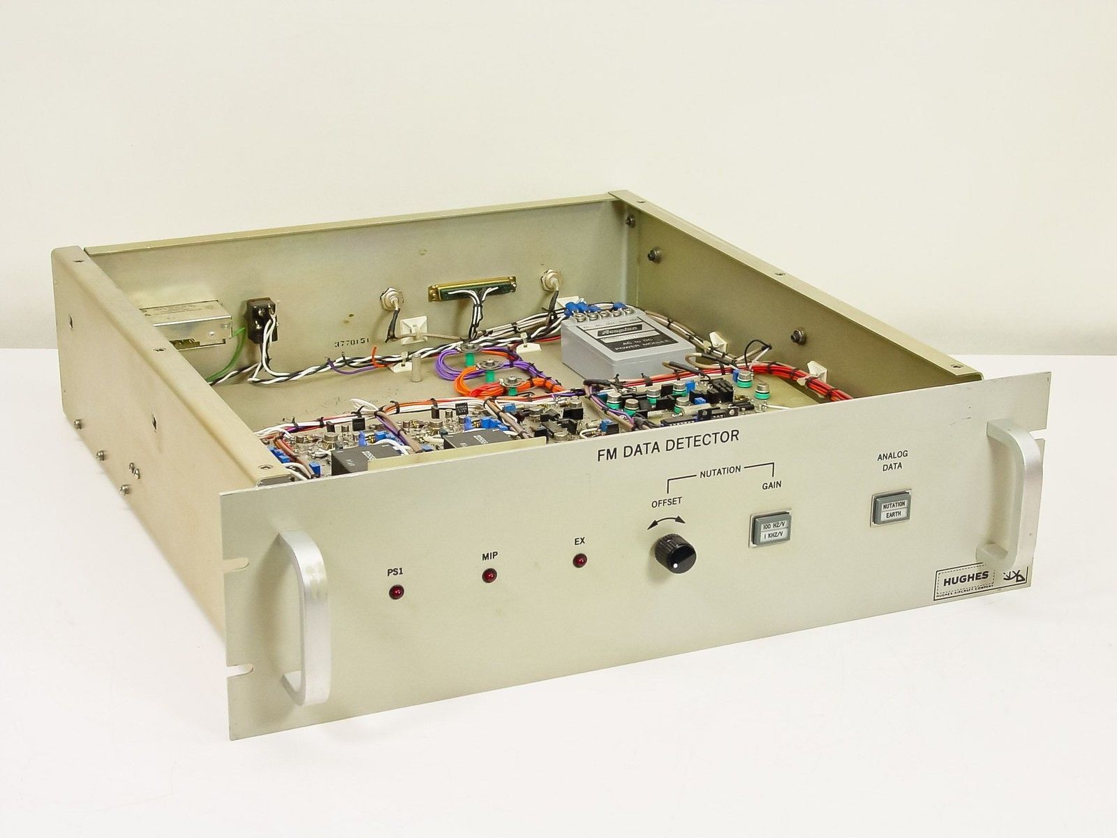 Hughes 3814120-100-A Rackmount FM Data Detector Galaxy System Rev B