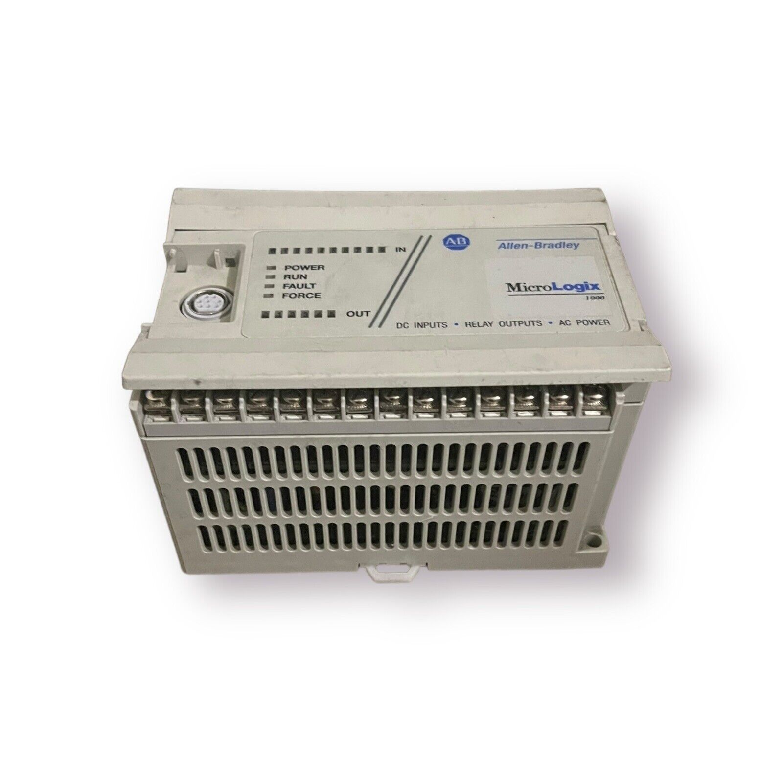 Allen Bradley Micrologix 1000  1761-L16BWA Input Output I/O Module 1140 VA Max