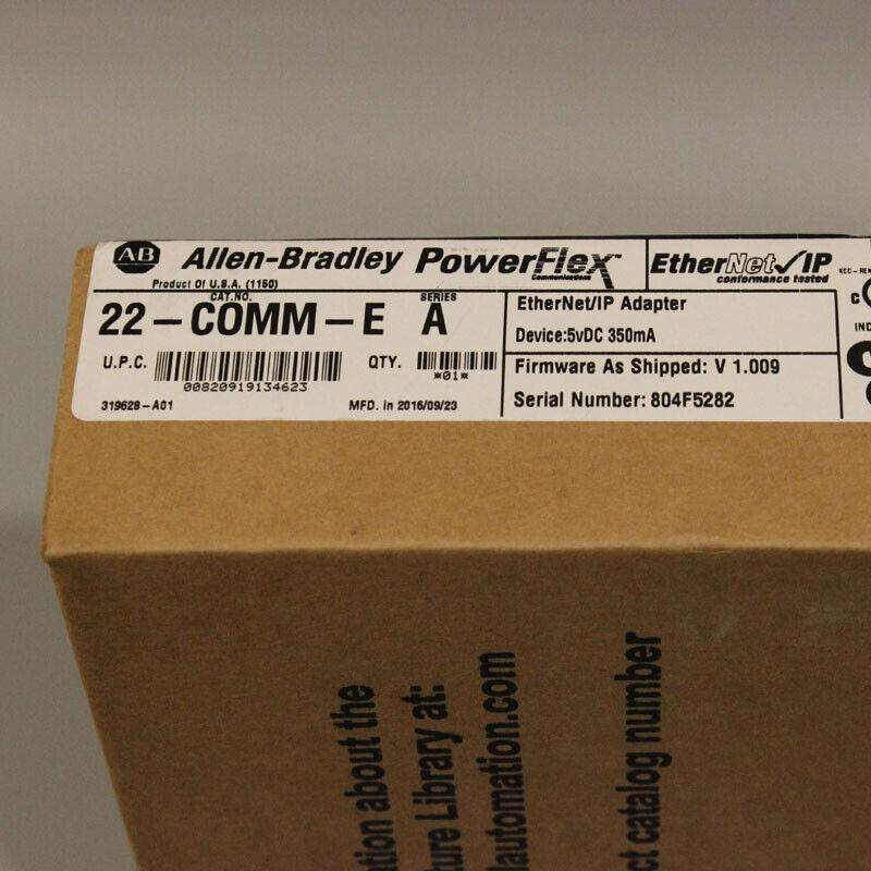 New Allen-Bradley 22-COMM-E SER A PowerFlex Ethernet/IP Comm Adapter AB