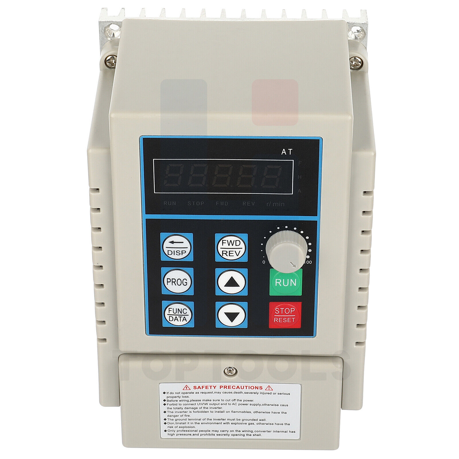 AC 220V 3A  Variable Frequency Drive 0.45kw Single to 3 Phase Speed Controller
