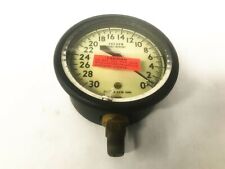 Vintage Acco Heilcoid Gage Vacuum Pressure Gage 411-R NOS picture