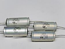 0.1uF 10% 400V PETP Mylar Capacitors K73-15 NOS .Lot of 10pcs picture
