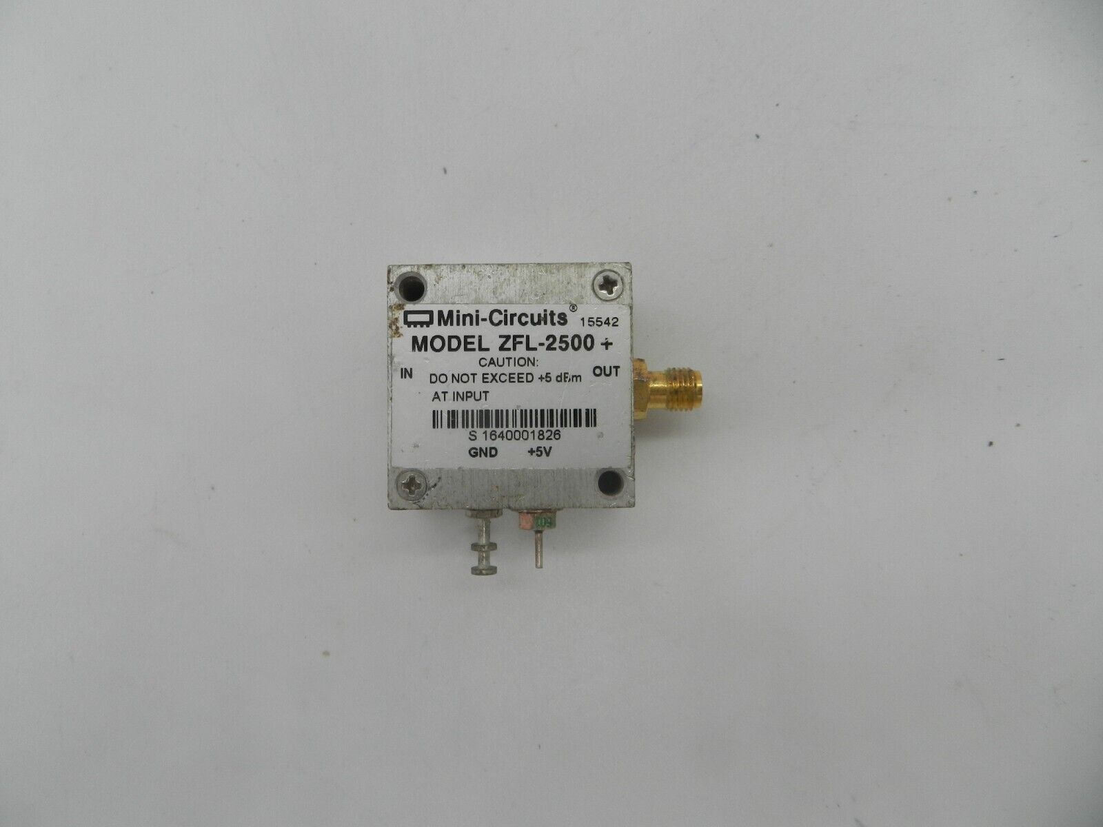 Mini Circuits Model ZFL-2500 +