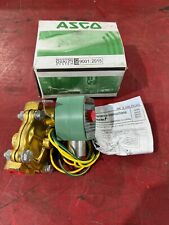 NEW IN BOX ASCO RED HAT SOLENOID VALVE 24/DC. COIL 1/2