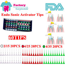 60Pcs Dental Endo Sonic Irrigator Activator Tips For Root Canal Activator Clean  picture