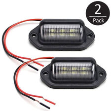 2PCS Universal 6-SMD LED License Plate Tag Light Lamps For Truck SUV Trailer Va picture