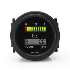 Digital  Lcd Hour Meter with   indicator Gauge  24V 36V 48V L7T2 picture