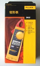 US Ship Fluke 362 True-rms AC/DC Digital Clamp Meter New picture