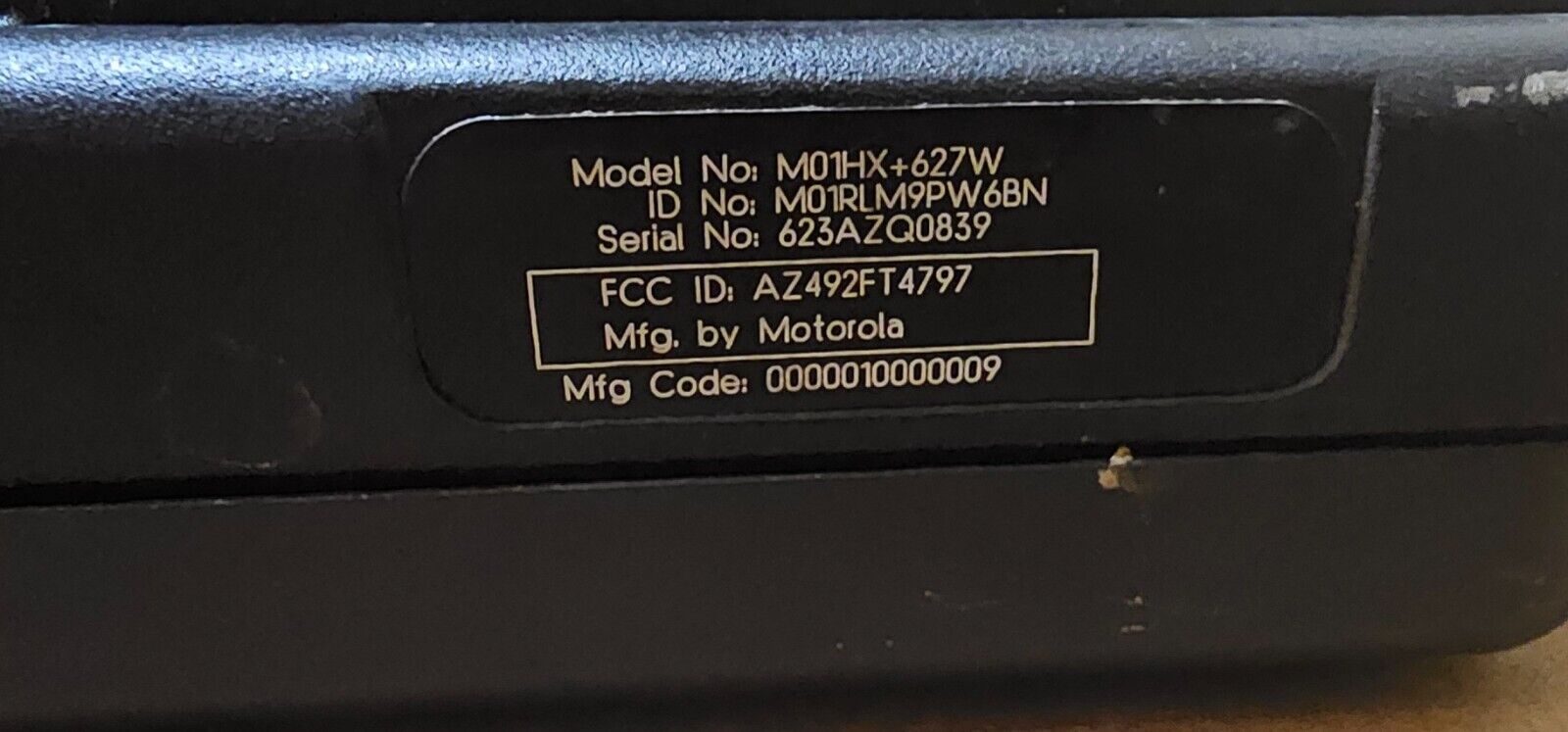 Motorola MCS2000 UHF Model 2 100 Watts 403-470 HAM M01RLM9PW6BN