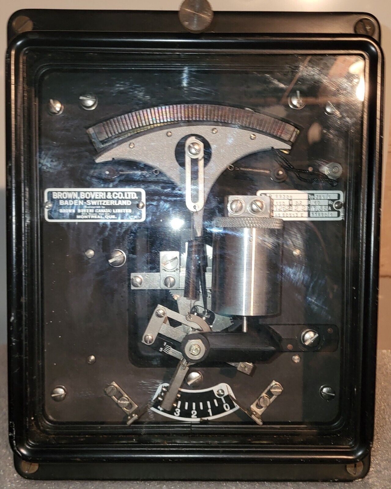 Vintage BROWN BOVERI &CO.LTD 1964 Voltage Regulator
