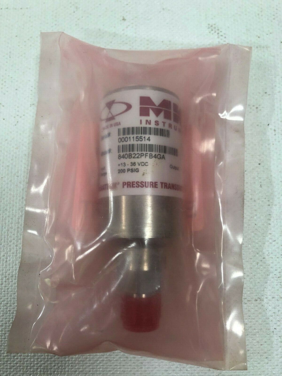MKS Instruments 840B22PFB4GA Pressure Transducer