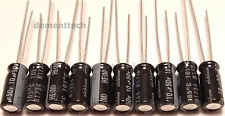 10x Nichicon HE 10uF 50V Low-ESR radial capacitors 105C High Endurance caps picture