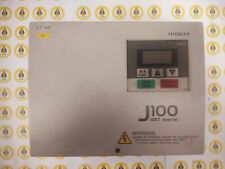 HITACHI J100 IGBT Inverter 3.7 kW 037HFE5 VOLTS. MAX 380-460V PHASE 3 AMP'S 8.6A picture