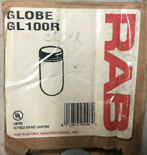 RAB Lighting GL100R Globe Glass Clear picture