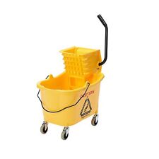 Amazon Basics Side Press Wringer Combo Commercial Rectangular Mop Bucket picture