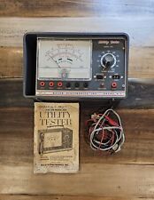 Vintage Maxon Electronics Utility Tester Model 200 With Leads & Instructions  picture