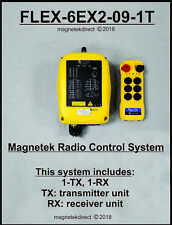 Magnetek Flex 6EX2-09-1T Overhead Crane Hoist Radio Remote Control System w/1-TX picture
