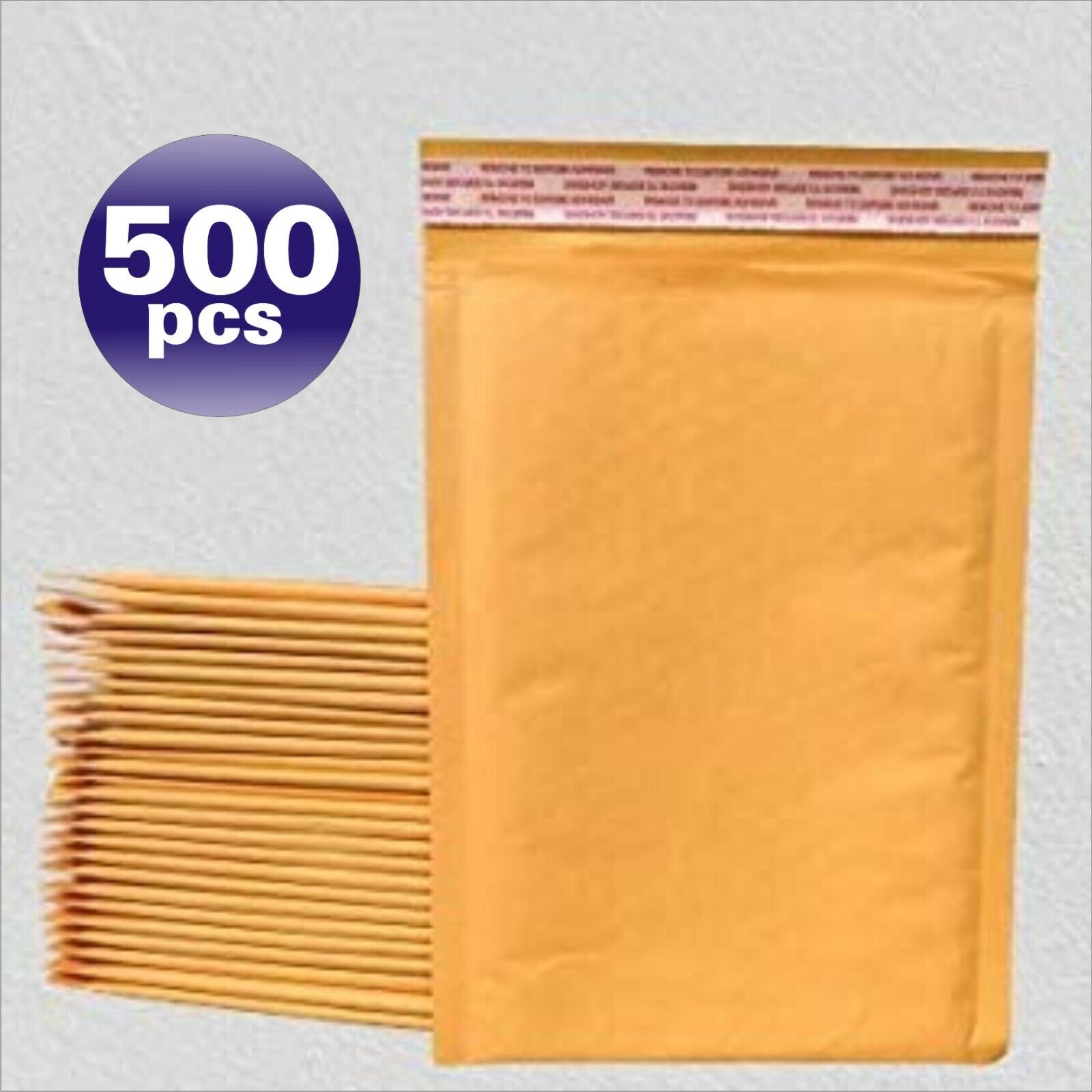 Yens® 500 #0 6x10 Kraft Bubble Padded Envelopes Mailers Inner 6x9
