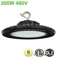 480V 200W LED Dimmable UFO High Bay Light Warehouse Gym Workshop High Bay Light  picture
