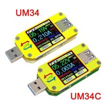 RD UM34C USB 3.0 LCD Display Tester Voltage Current Meter Amp Type-C Tester picture