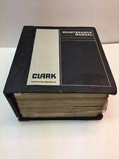 Clark Construction Machinery 175B, 175C Maintenance / Service Manual.  picture