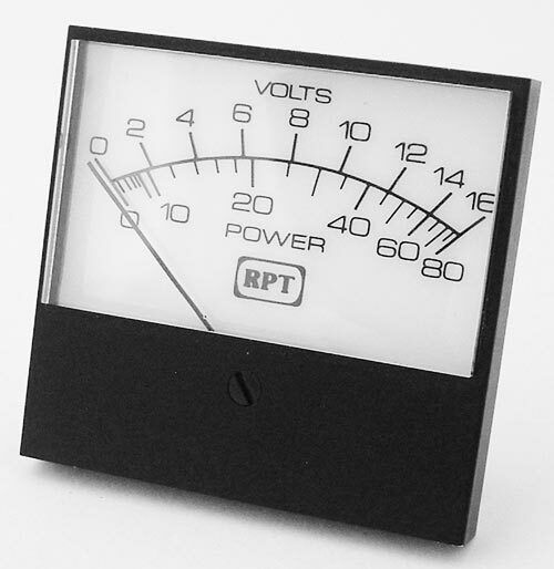 Vintage Analog Panel Meter 0V to 16V - Made in USA - RPT (1 piece)