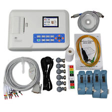 USA,Contec ECG300G Digital 3 Channel ECG/EKG Machine Electrocardiograph+USB SW picture
