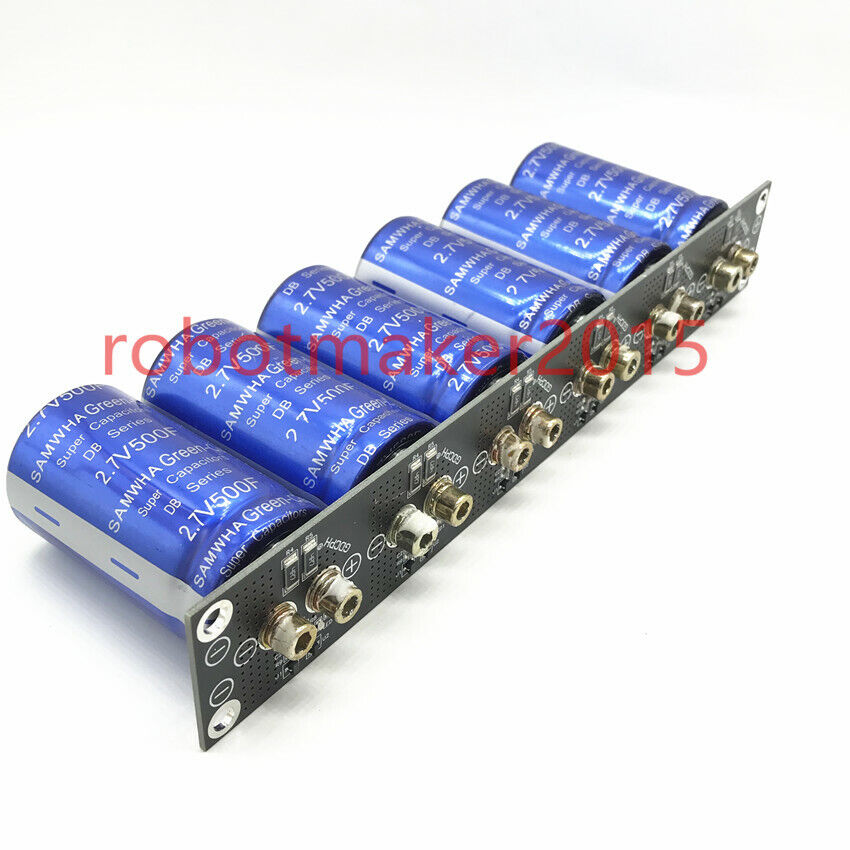 2.7V500F 16V83F Super Farad Capacitor Module Kit with Screws For Car 