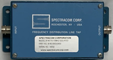 SPECTRACOM CORP 8140T10 FREQUENCY DISTRIBUTION LINE TAP FREQ INPUT OUTPUT BOX picture