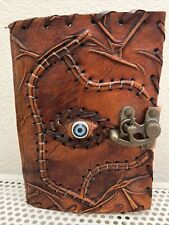 Hocus Pocus book of spells Leather Journal  Blank book, Wiccan book of shadows  picture