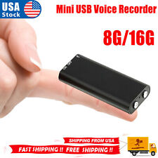 Mini Spy Audio Recorder Voice Activated Office Listening Device 96 Hours 8 16 GB picture