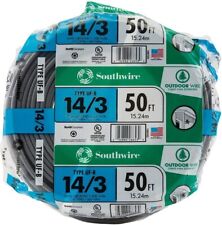 Southwire Type UF-B 14/3 With Ground ~50ft Outdoor Wire~ 600 Volt - #13057522 picture