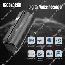 16/32GB Spy Digital Voice Activated Recorder Mini Hidden Audio Recording Device picture