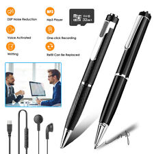 32G Voice Recorder Pen Activated Spy Audio Listening Device Sound Dictaphone MP3 picture