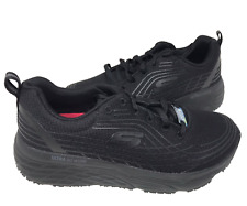 Skechers Women's Work Max Cushioning Elite SR Blk Lace Up Sneakers Size:8.5 107U picture