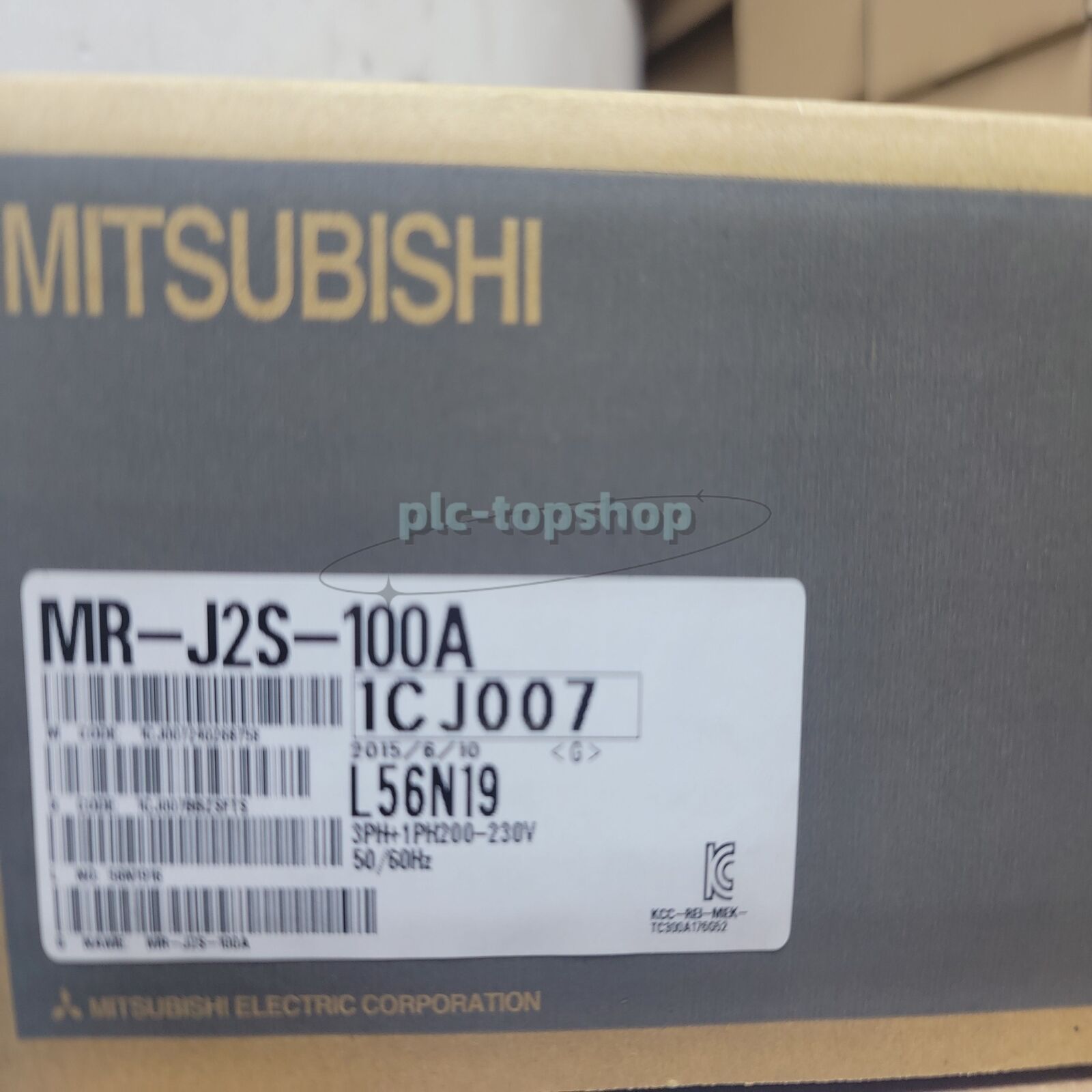 Factory Sealed Mitsubishi MR-J2S-100A AC Servo Drive New In Box MRJ2S100A PLC