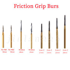 5Pcs/10Pcs Dental Gold Carbide Trimming Finished And Finishing Bur picture