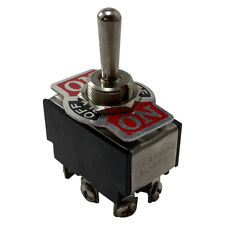 Heavy Duty Double Pole Momentary ON Off ON Metal Toggle Switch 20A 12V Fit 1/2