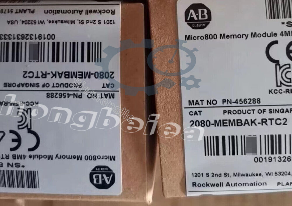 2080-MEMBAK-RTC2 AB Micro800 Memory Module 4MB RTC Plug-In Expedited Shipping#HT