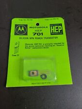 MOTOROLA HEP 701 Silicon NPN Power Transistor New Old Stock factory sealed,M2#22 picture