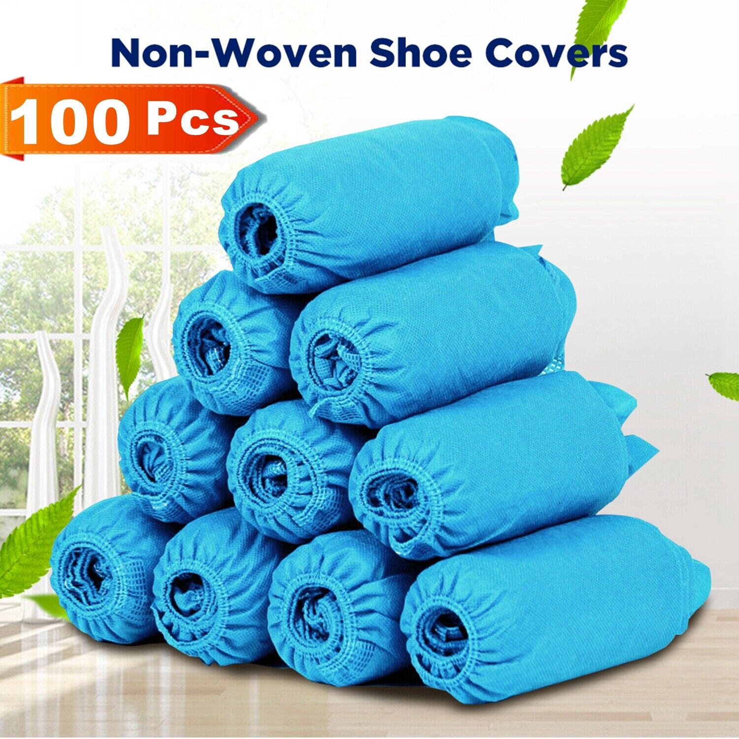 5000Pack (2500Pairs) Disposable Boot&Shoe Covers Non-Slip Durable Dust Proof LAB