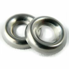 Stainless Steel Cup Washer Finishing Countersunk #8 Qty 250 picture