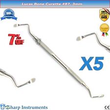 X5 Lucas Curette 87, Spoon 3mm, Tooth Socket, Debridement Periodontal Curettage picture