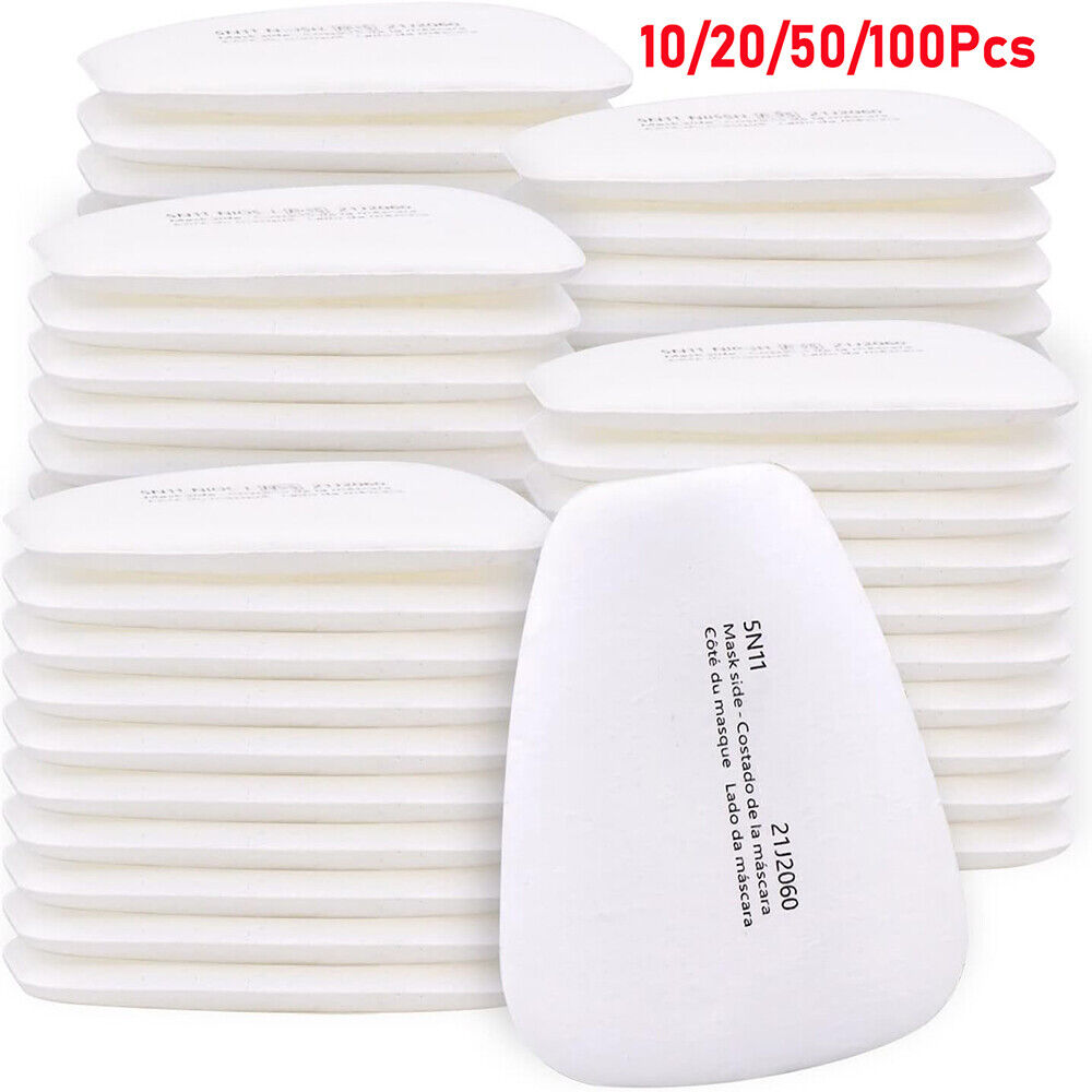 10/20/50Pcs 5N11 Cotton Filter For 6200 6800 7502 7501 Series Respirator Filters