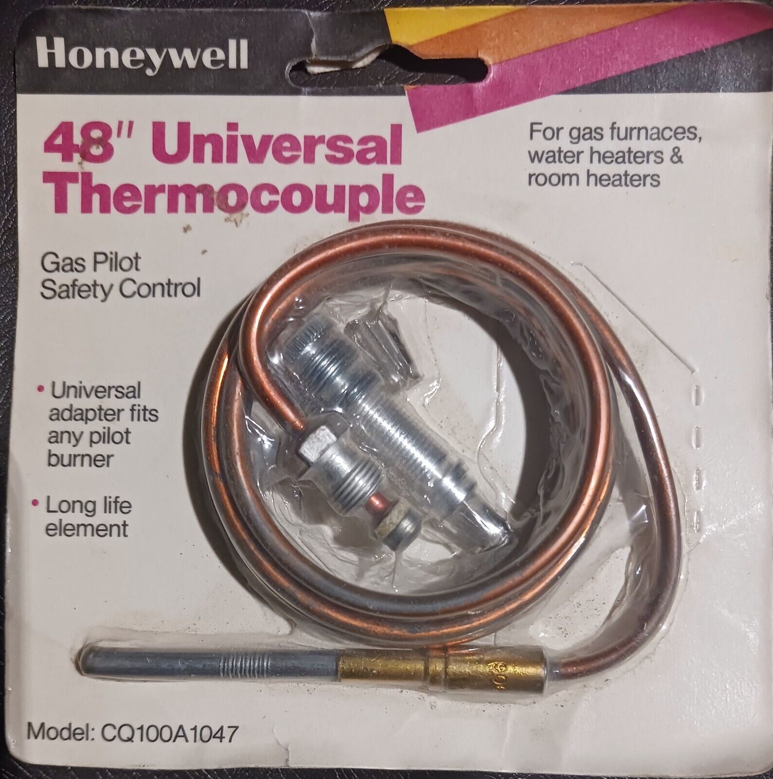Vintage 1987 HONEYWELL Universal THERMOCOUPLE 48\