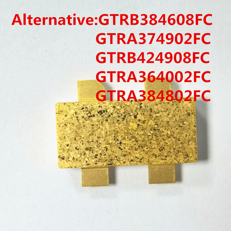 RF GaN HEMT Transistor 3300-3600Mhz 500W Amplifier GTRB384608FC GTRA364002FC