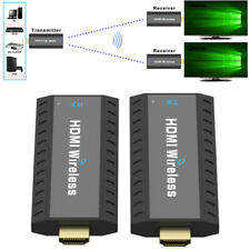 Wireless HDMI Extender Video Transmitter Receiver Screen Mirroring 1 PC To 2 TV picture