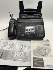 Vintage Panasonic KX-FPC95 Compact Plain Paper Fax Cordless Phone Tested Working picture